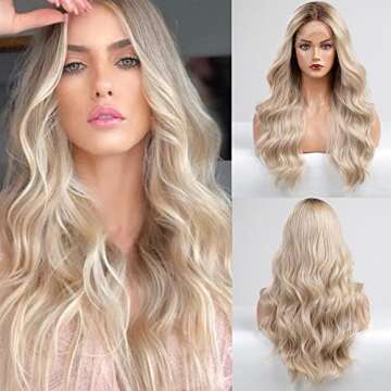 Lace wigs realistic and good quality SYNTHETIC and heat resistant