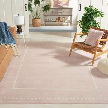 Classic Pink Nursery Rugs