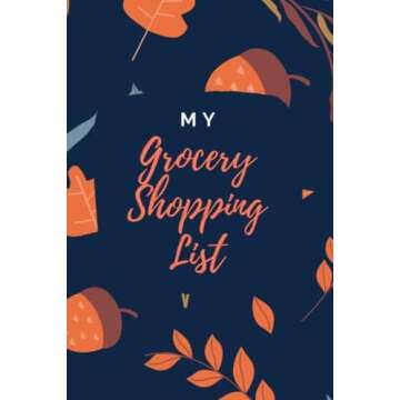 Grocery Shopping List's Notebook