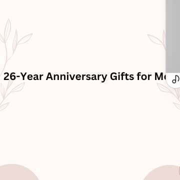 26-Year Anniversary Gifts for Men