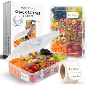 Snack boxes and storage