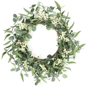 MAKE YOUR FRONT DOOR & PORCH HAPPY WITH A WREATH