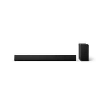 Flat LG Soundbar & TV