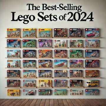 Top 10 Best-Selling LEGO Sets of 2024 ✨