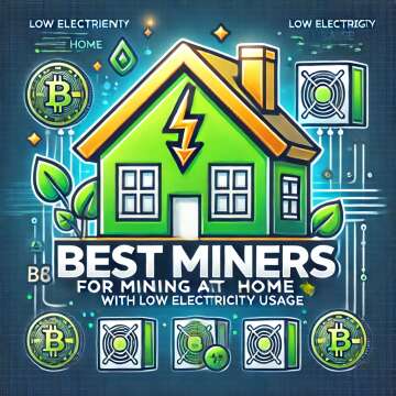 Best Miners for Mining at Home with Low Electricity Usage⚡