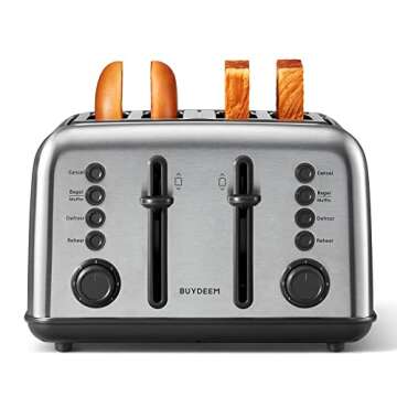 23 Best Black Friday 4 Slice Toaster Deals (2024) & Cyber Monday - Get Early