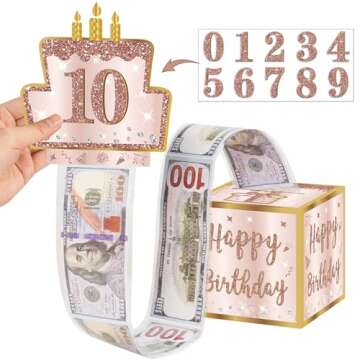 Birthday Money Helium Balloon