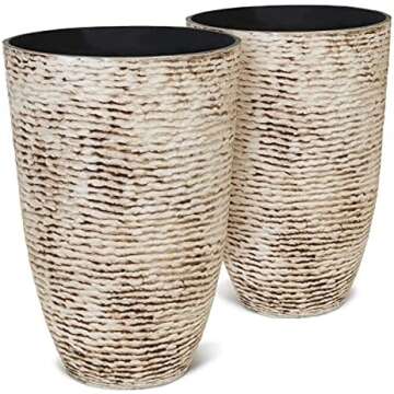 Planters for Modern Rustic Style Homes from Amazon