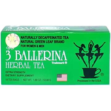 3 ballerina Herbal Detox Tea