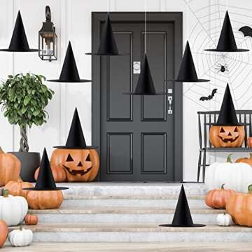 Black & White Halloween Decor