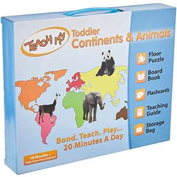 Geography Educational Toys and Montessori Materials for Preschool through Early Elementary