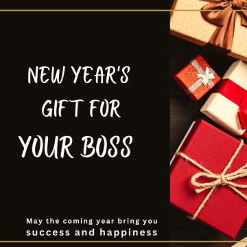 New Year's Gift for Your Boss