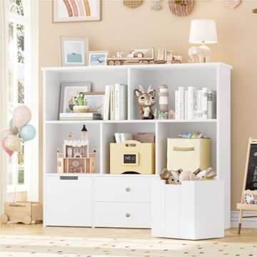 Toy organizer for kids bedroom