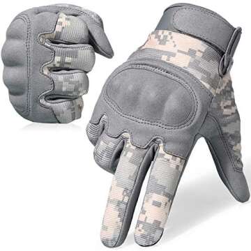 TACTICAL GLOVES: Protect your hand