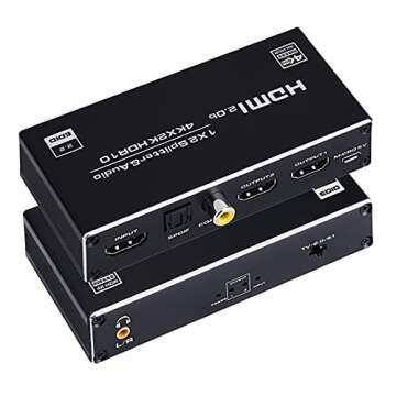 HDMI Splitters - Switches - Audio Extractors