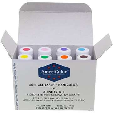 Food Gel Colors