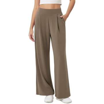 Tailored wide leg lounge pants - perfect casual look