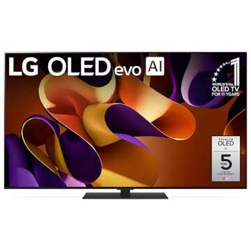 Flat LG OLED TV