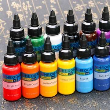 Vibrant Tattoo Inks: Discover Colors That Last! 🎨✨