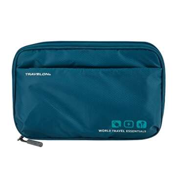 TRAVEL TOILETRY BAGS & ESSENTIALS