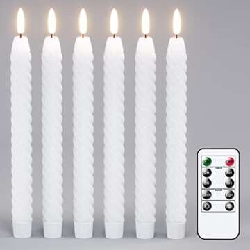 These Battery-Operated Candles Look SO REAL