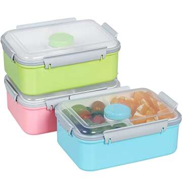 Lunch and meal prep containers