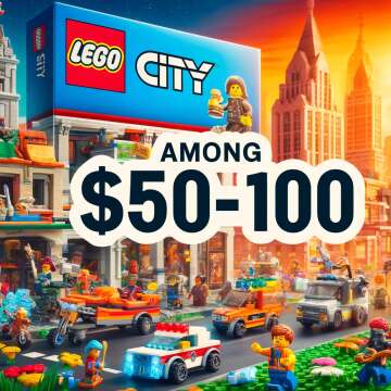 10 Best LEGO City Toys 50-100$