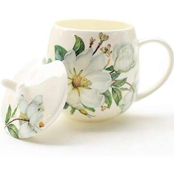 Floral Coffee Mugs