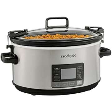 Crock Pot can provide slow cooked goodness for your next quick meal.