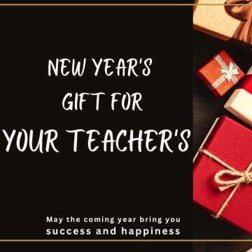 New Year's Gift for Your Teachers