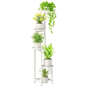 Plant stands, shelves, and hangers