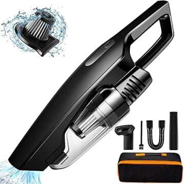 CherylonPower Handheld Vacuum Cordless, Mini Portable Vacuum