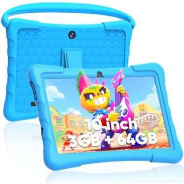 Top-rated Tablets for kids on Amazon - Comprehensive List of Tablets for Kids from Age 3 to Age 12.