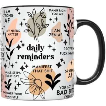 COFFEE CORNER: Mugs for Mental Health Awareness & Manifesting Your Awesomeness