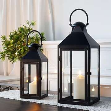 Lanterns for Modern Rustic Homes