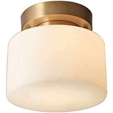 Lighting Finds: Semi Flush Mount