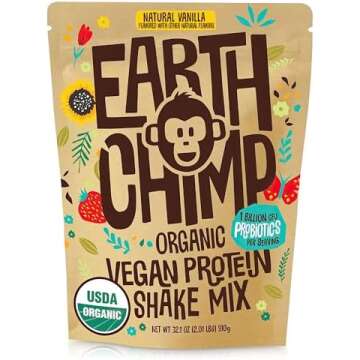 EarthChimp Organic Vegan Protein Mix