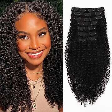 Kinky Curly Clip-In Extensions