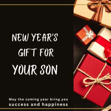 new years gift for your son