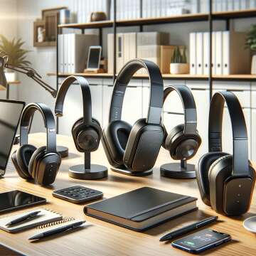 Wireless headsets for office use