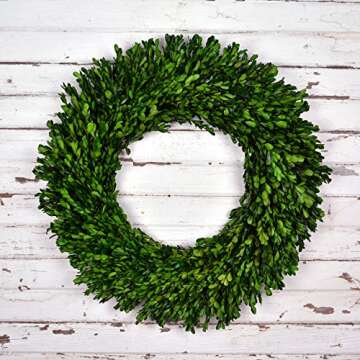 Classic Boxwood Wreaths - Timeless Greenery for Every Space