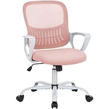 Pink Office Chair