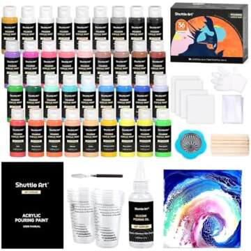 Pouring Paint Supplies