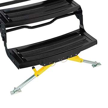 RV Entry Step - Lippert Solid Stance Step Stabilizer