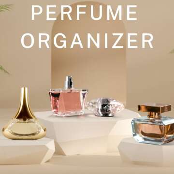 Charming Perfume Organizer: Keep Your Scents Stylishly Neat! ✨