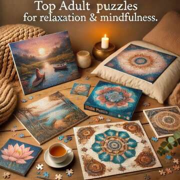 Great Adult Puzzles for Relaxation & Mindfulness