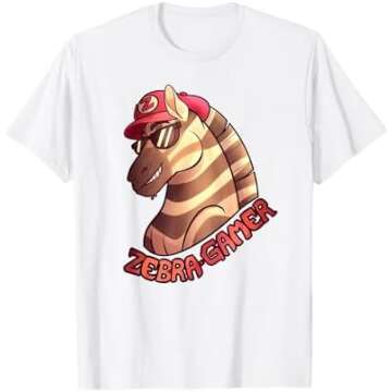 Official Zebra Gamer merchandise!