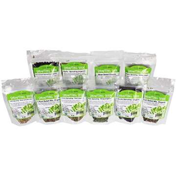 BULK SEED - SPROUTING SEEDS - SPROUT KITS