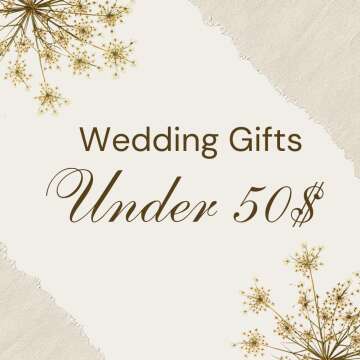 Affordable wedding presents under $50