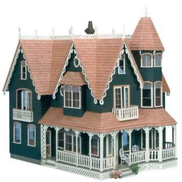 Wood Dollhouse Kits